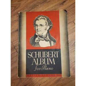 Schubert Album for Piano Master Album No. 8 Music Book Bosworth Edition No. 1119